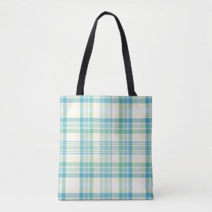 Tote Bag Plaid en pastel