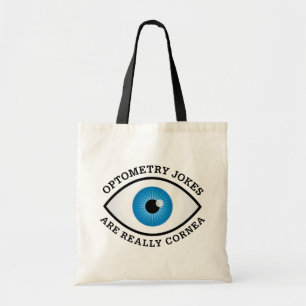 Tote Bag Plaisanteries drôles de cornée d'optométrie