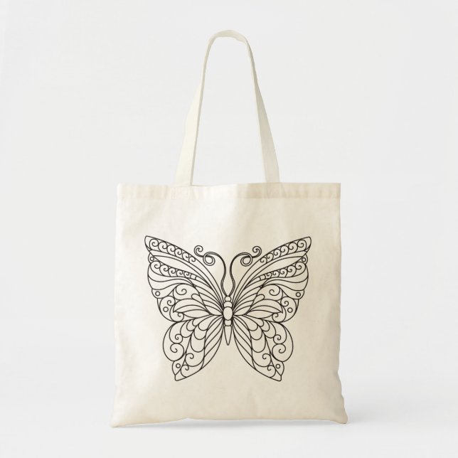 Tote Bag Plan papillon (Devant)