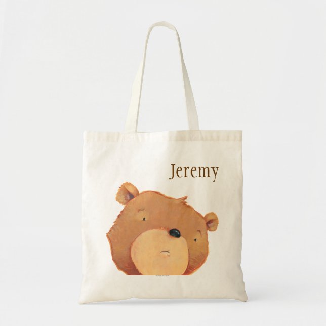 Tote Bag Plan rapproché de grand ours Brown (Devant)