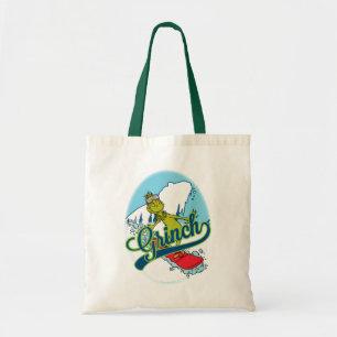Tote Bag Planche à neige du Grinch