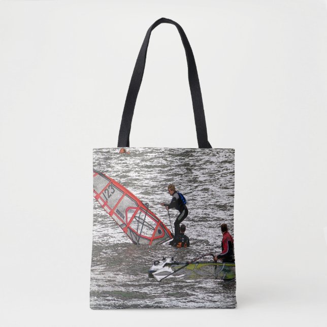 TOTE BAG PLANCHERS À VOILE (Devant)