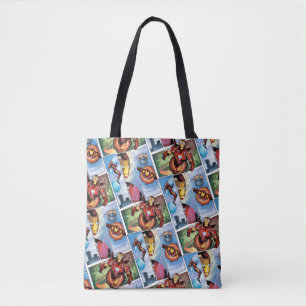 Tote Bag Planches de Comics d'Iron Man