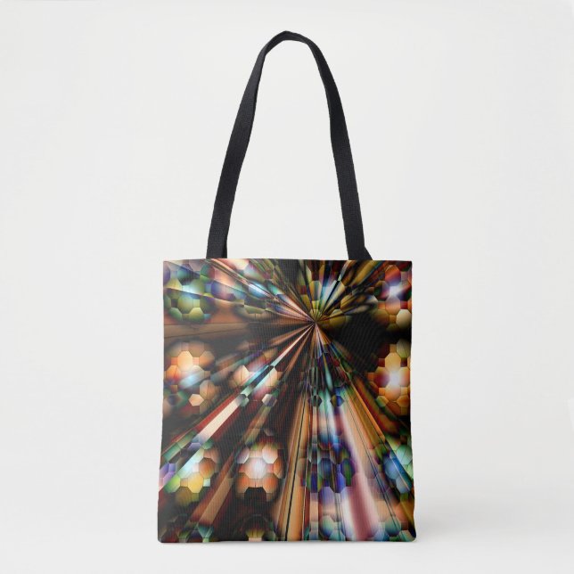 Tote Bag Planètes de Bubblin... (Devant)