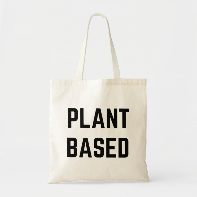 Tote Bag Plant Based Vegan (Devant)
