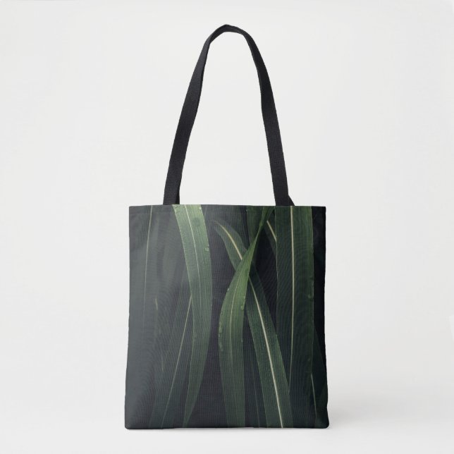 TOTE BAG PLANTE VERT (Devant)