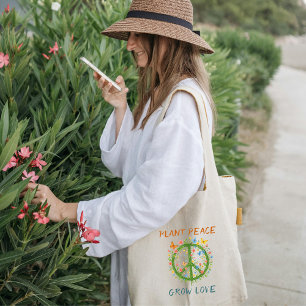 Tote Bag Plantez la paix