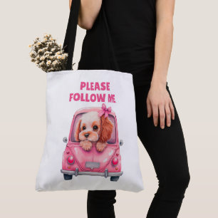 Tote Bag Please follow me 
