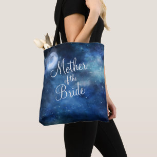 Tote Bag Pleine lune lunaire Ciel Céleste Mère de la Mariée