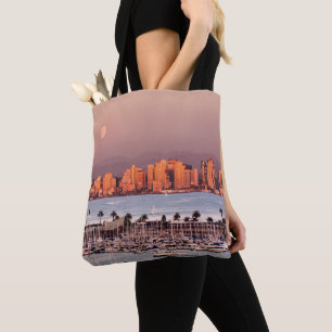 Tote Bag Pleine lune sur San Diego