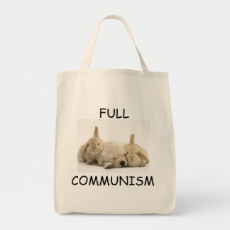 Tote Bag Pleins chiot et lapins Fourre-tout de communisme