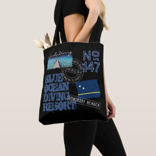 Tote Bag Plongée Curaçao Caraïbes