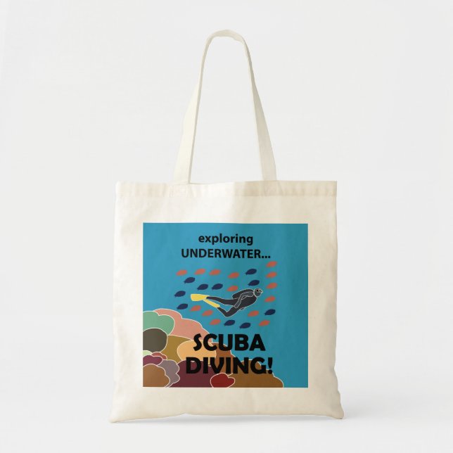 Tote Bag Plongeur (Devant)