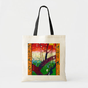 Tote Bag Plum à fleurs (après Hiroshige), Van Gogh