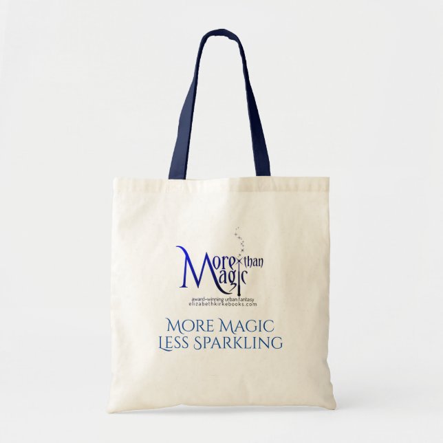 Tote Bag Plus de magie, moins d'étincelle (Devant)