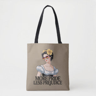 Tote Bag Plus Fierté Moins Préjudice LGBTQ Fière Ally Fiert