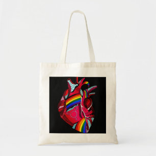 Tote Bag Plus Fierté Moins Préjugés Lgbt Gay Fière Ally Fie