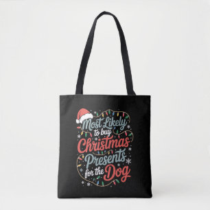 Tote Bag Plus susceptible d'acheter des cadeaux de Noël pou