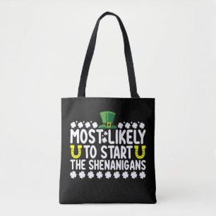Tote Bag Plus susceptible de déclencher les Shenanigans St 