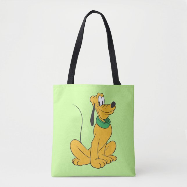 Tote Bag Pluto | Assis droit vers le haut (Devant)