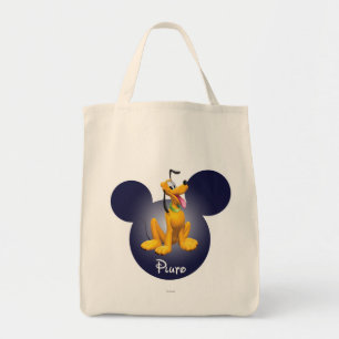 Tote Bag Pluto   Icône de tête de micro