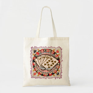 Tote Bag Plutôt jouer au poker 