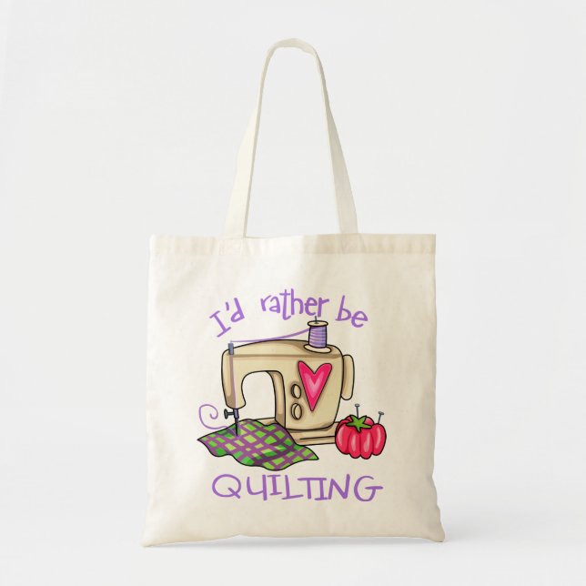 Tote Bag Plutôt que de se caler (Devant)