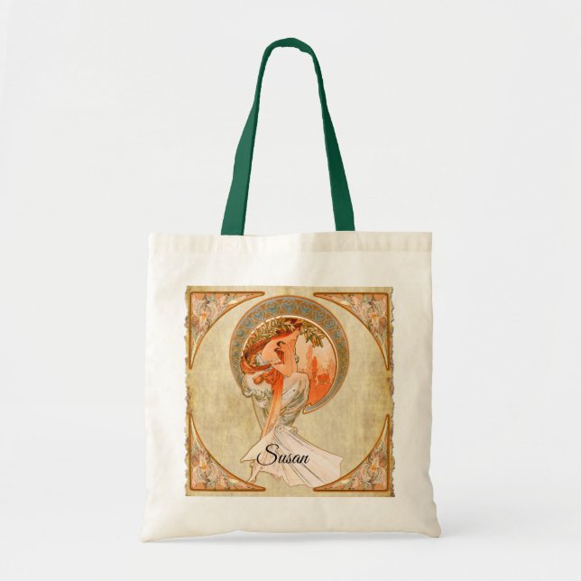 Tote Bag Poésie, Vintage (Devant)