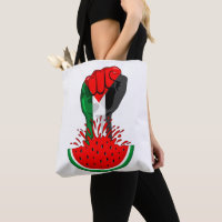 Poing de résistance palestinienne sur le symbole d