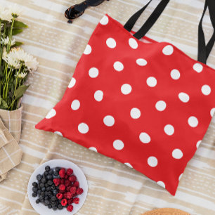 Tote Bag Point rouge