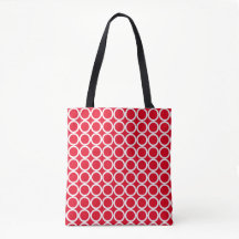 Pointe Polka rouge et blanc