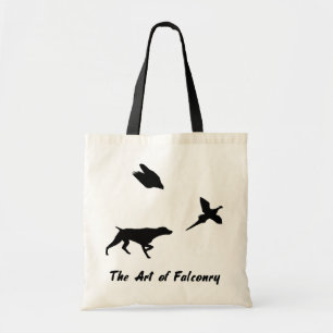 Tote Bag Pointeur à air court allemand et Falcony Fourre-to