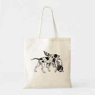 Tote Bag pointeur et setter anglais