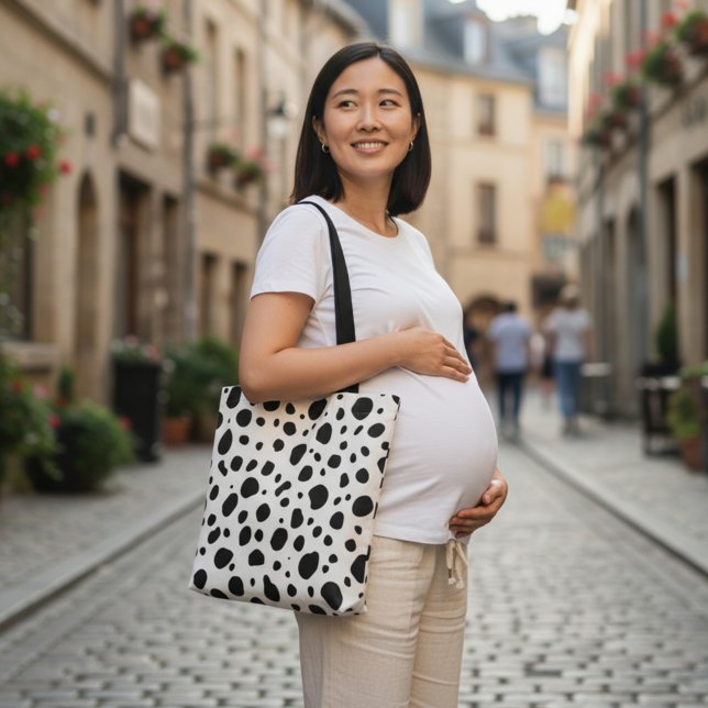 Tote Bag Points dalmatiens (Créateur téléchargé)