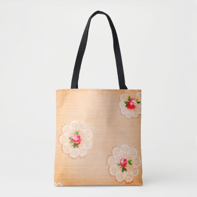 Tote Bag Points de pêche (Devant)