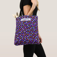 Points mignons Points Bleu Clair Violet Personnali