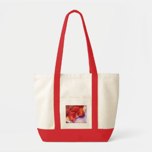 Tote Bag Poires rouges Fourre-tout.