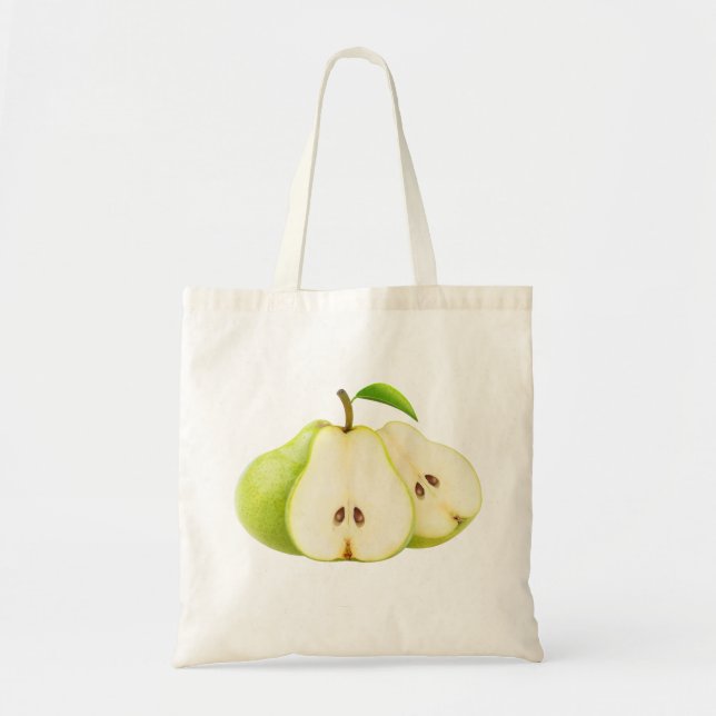 Tote Bag Poires vertes (Devant)