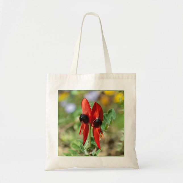 Tote Bag Pois du désert de Sturt (Devant)