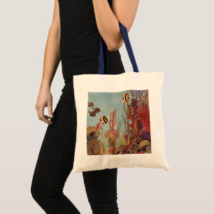 Tote Bag Poisson ange dans le corail, poissons tropicaux vi