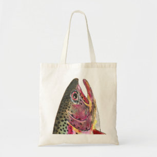 Tote Bag Poisson de truite arc-en-ciel