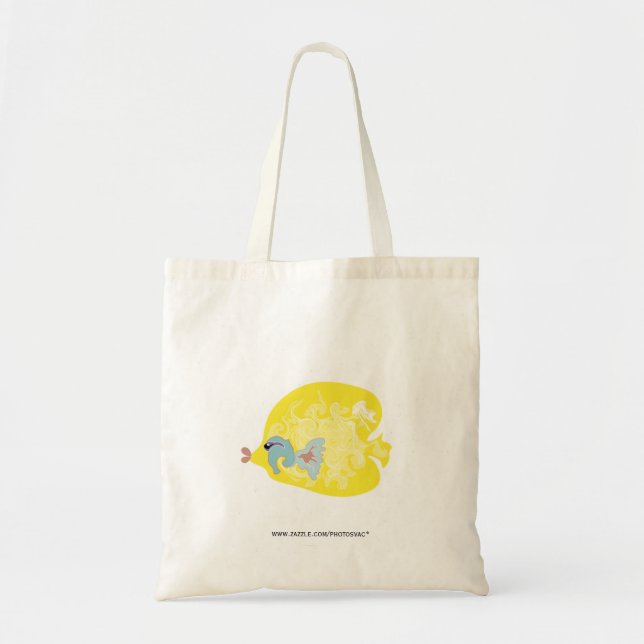 Tote Bag Poisson jaune (Devant)