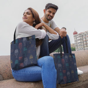 Tote Bag Poisson tribal