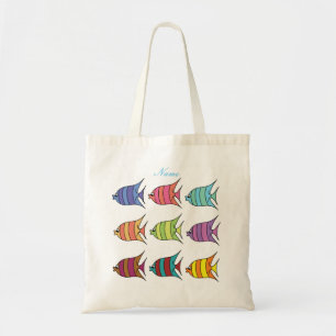 Tote Bag Poisson tropical multicolore Thunder_Cove