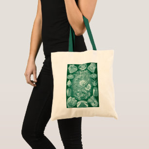 Tote Bag Poissons et coquilles de Teleostei vintage par Ern