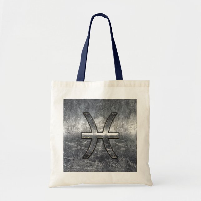 Tote Bag Poissons Zodiac Connexion décoration de style acie (Devant)