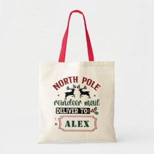 Tote Bag Pôle Nord Livraison spéciale Noël Père Noël Sack