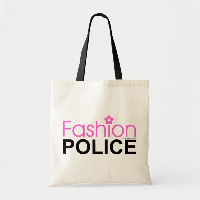 Tote Bag Police de mode (Devant)