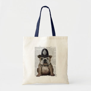 Tote Bag Policier de bouledogue