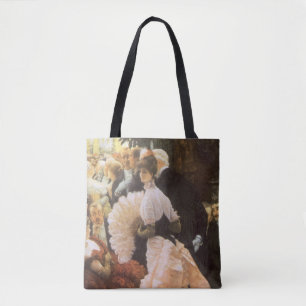 Tote Bag Politique, Dame by James Tissot, Victorien Vintage